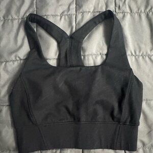 Black FWD Women's Racerback Sports Bra